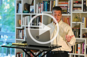 click for video of Tom Stumpfs Back to the Classroom lecture: The Fellowship of English Majors